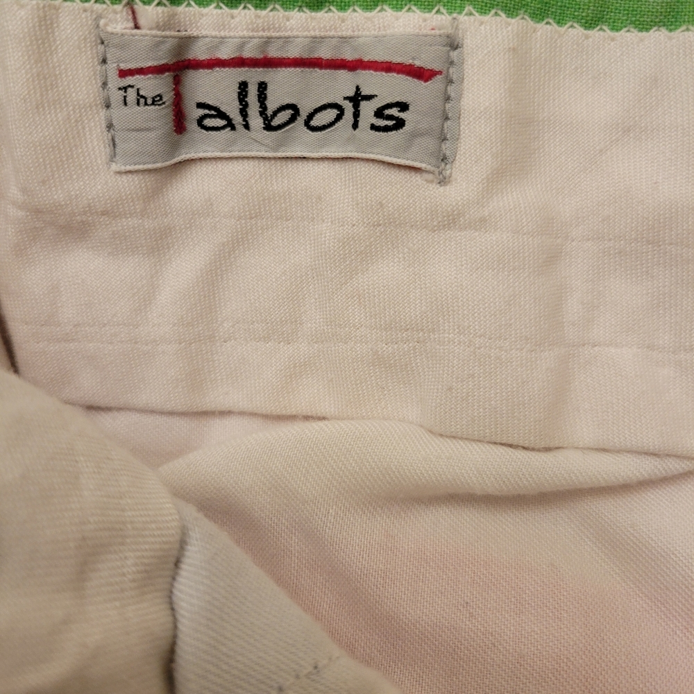 Womens 1990s Vintage Talbots Quad Colored Slacks 19" Waist - Picture 6 of 7